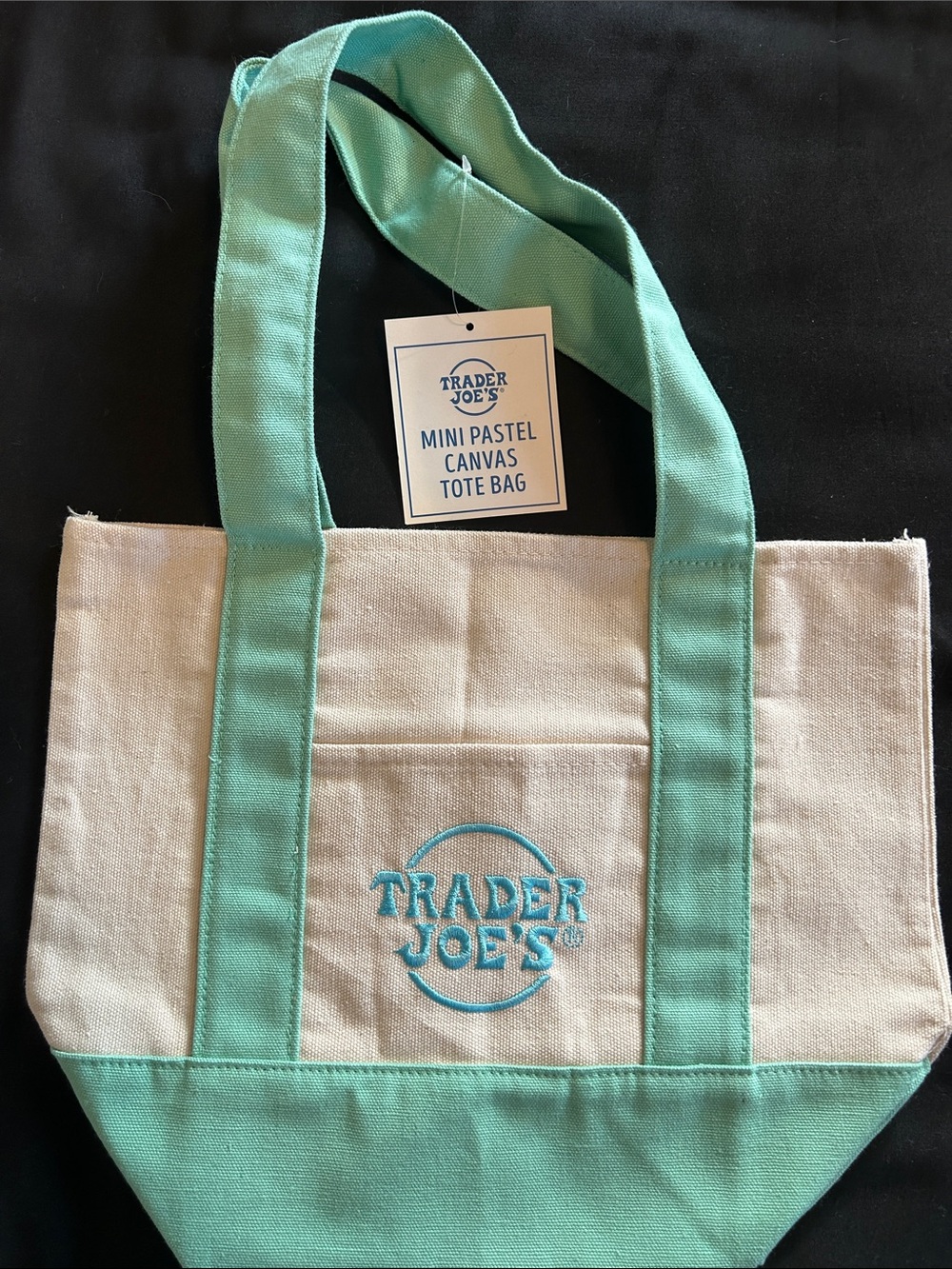 Trader Joe’s Mini Canvas Tote Bag